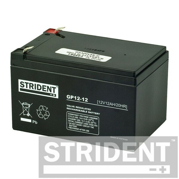 Strident 12AH 12V Battery