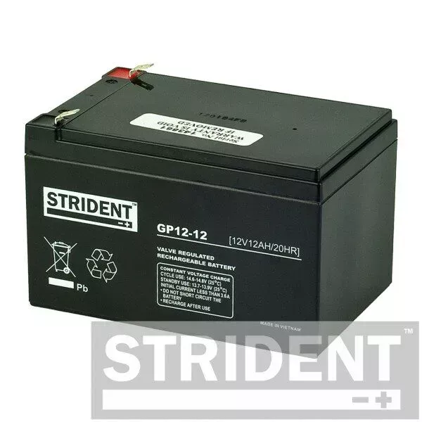 Strident 12AH 12V Battery