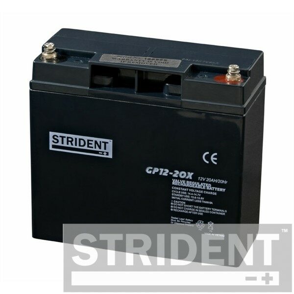 Strident 20AH 12V Battery