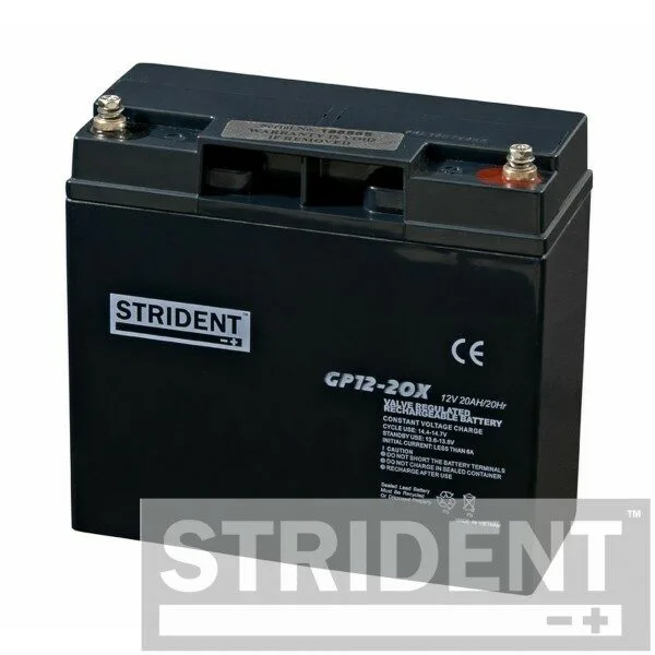 Strident 20AH 12V Battery