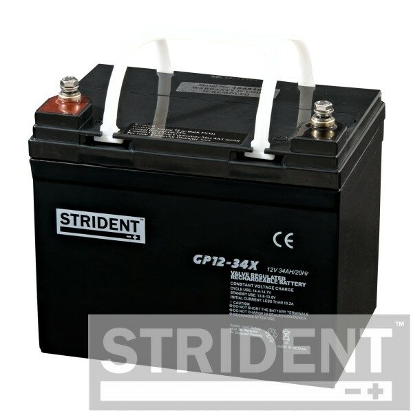 Strident 34AH 12V Battery