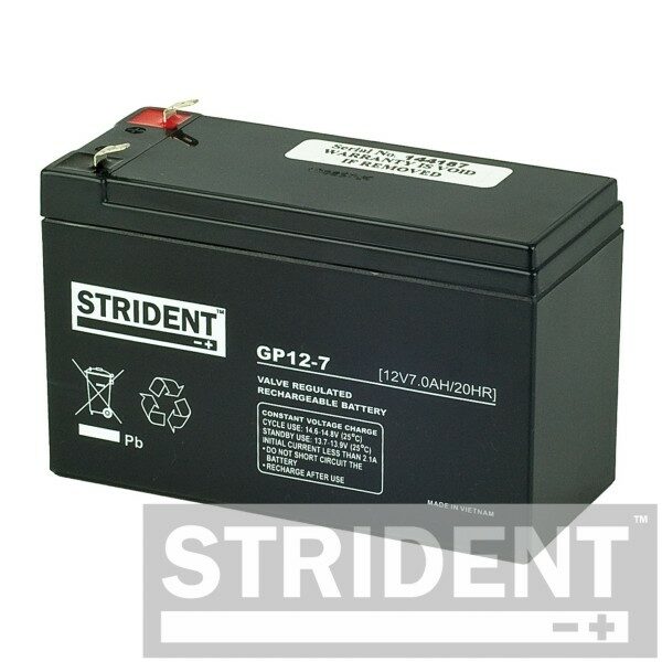 Strident 7AH 12V Battery