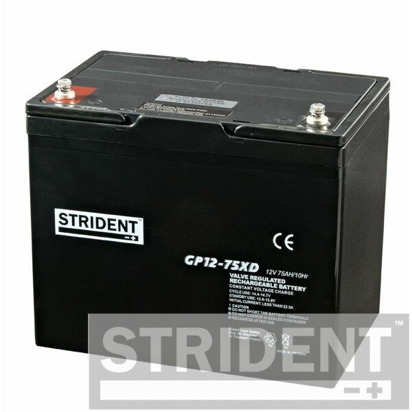 Strident 75AH 12V Battery