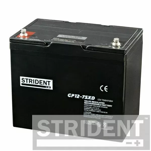 Strident 75AH 12V Battery