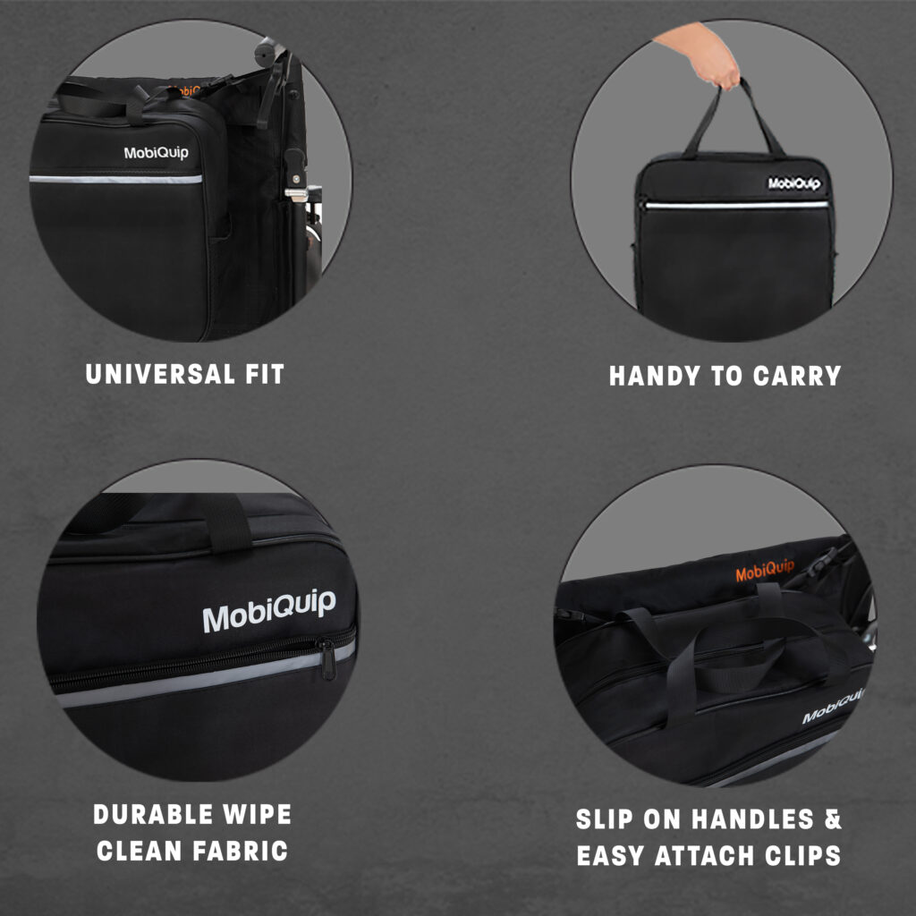wheelchair bag features