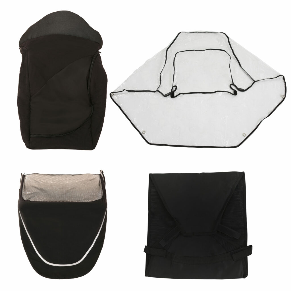 winter accessories pack black