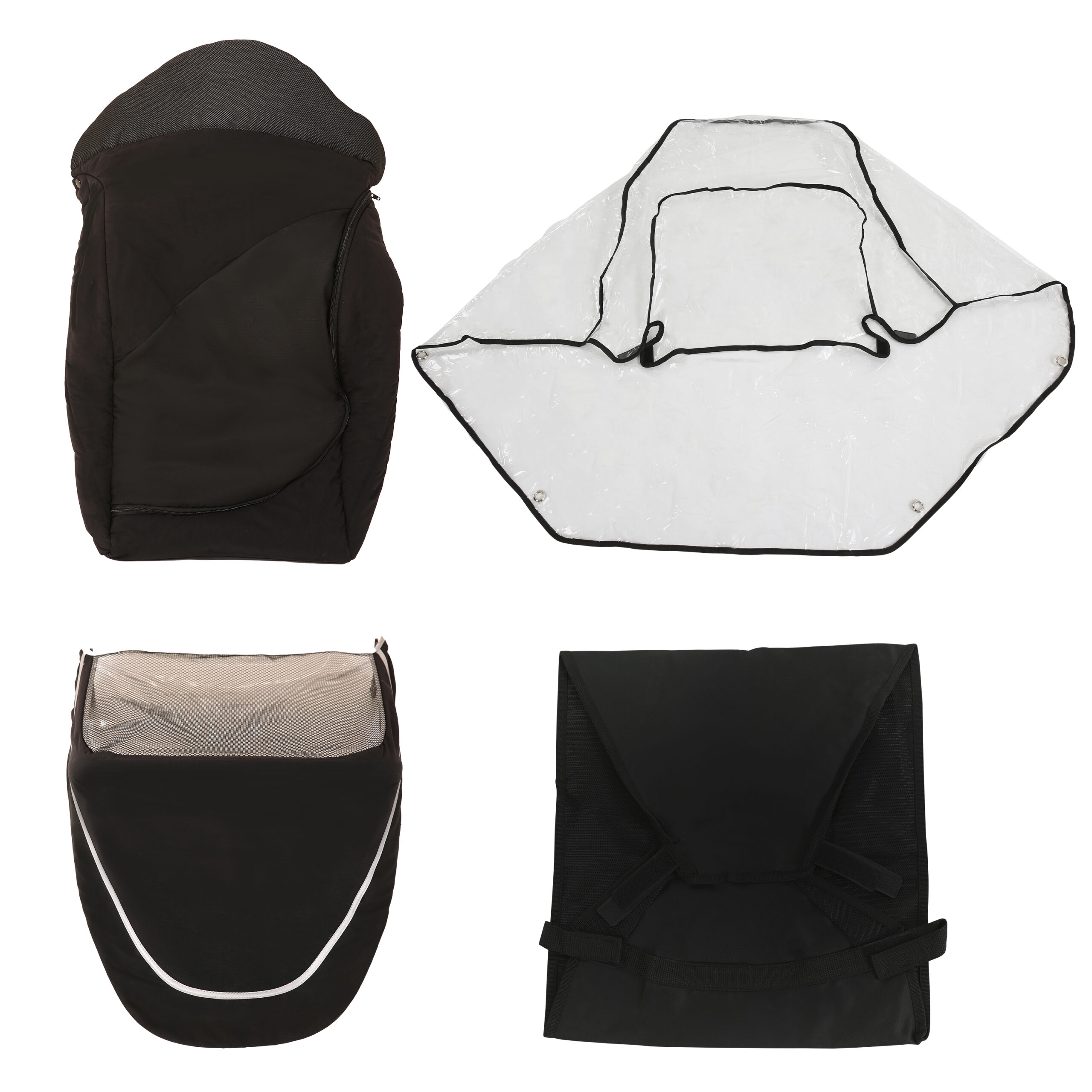 winter accessories pack black