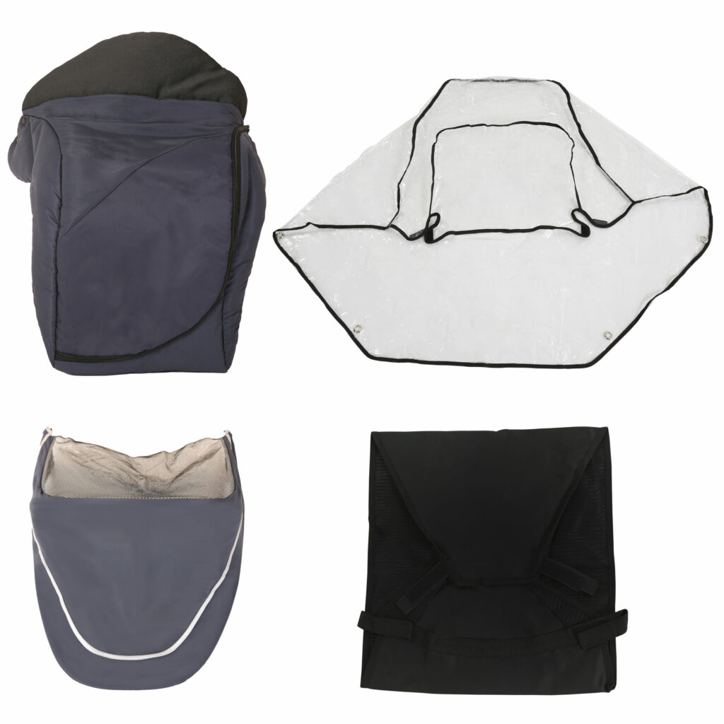 winter accessories pack blue