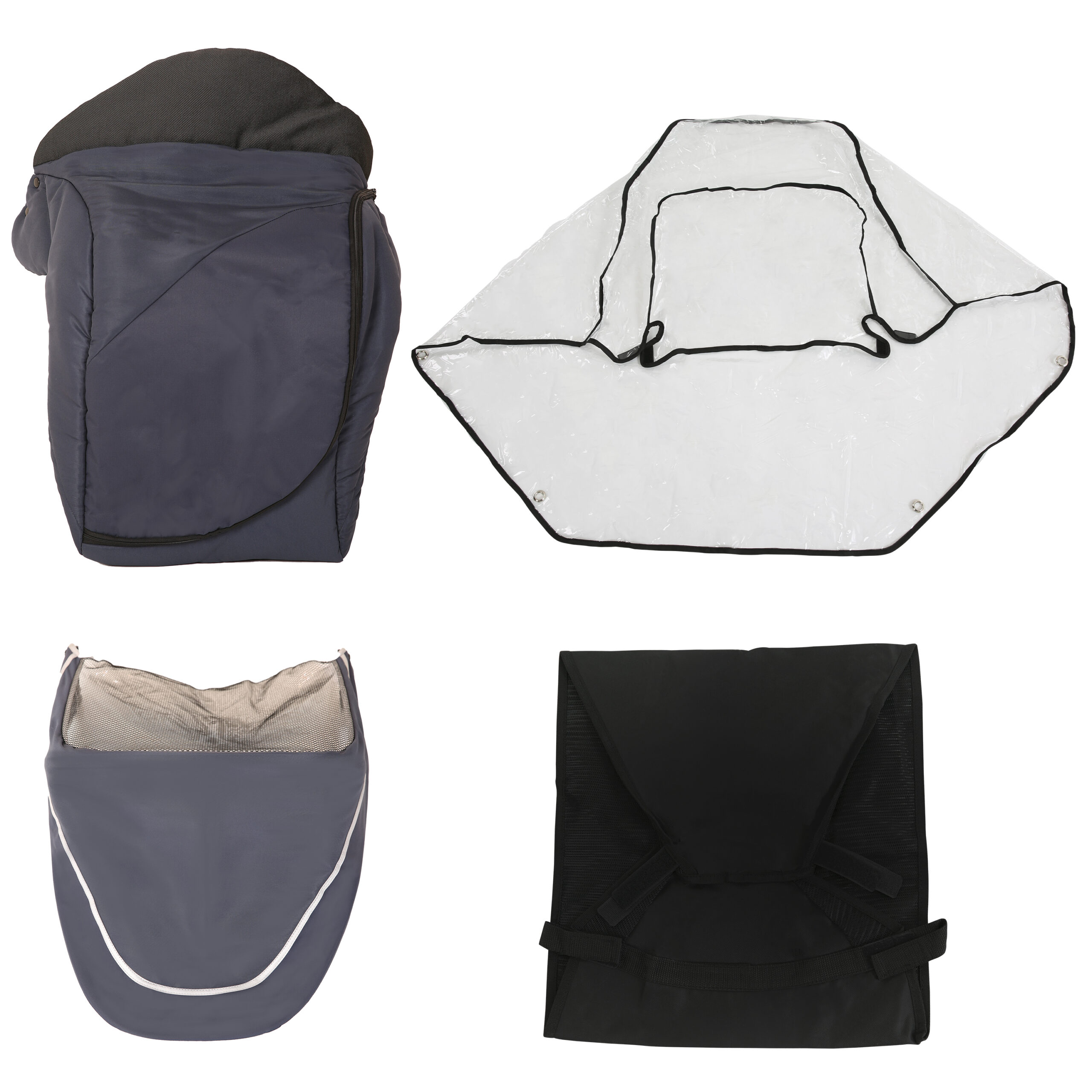 winter accessories pack blue