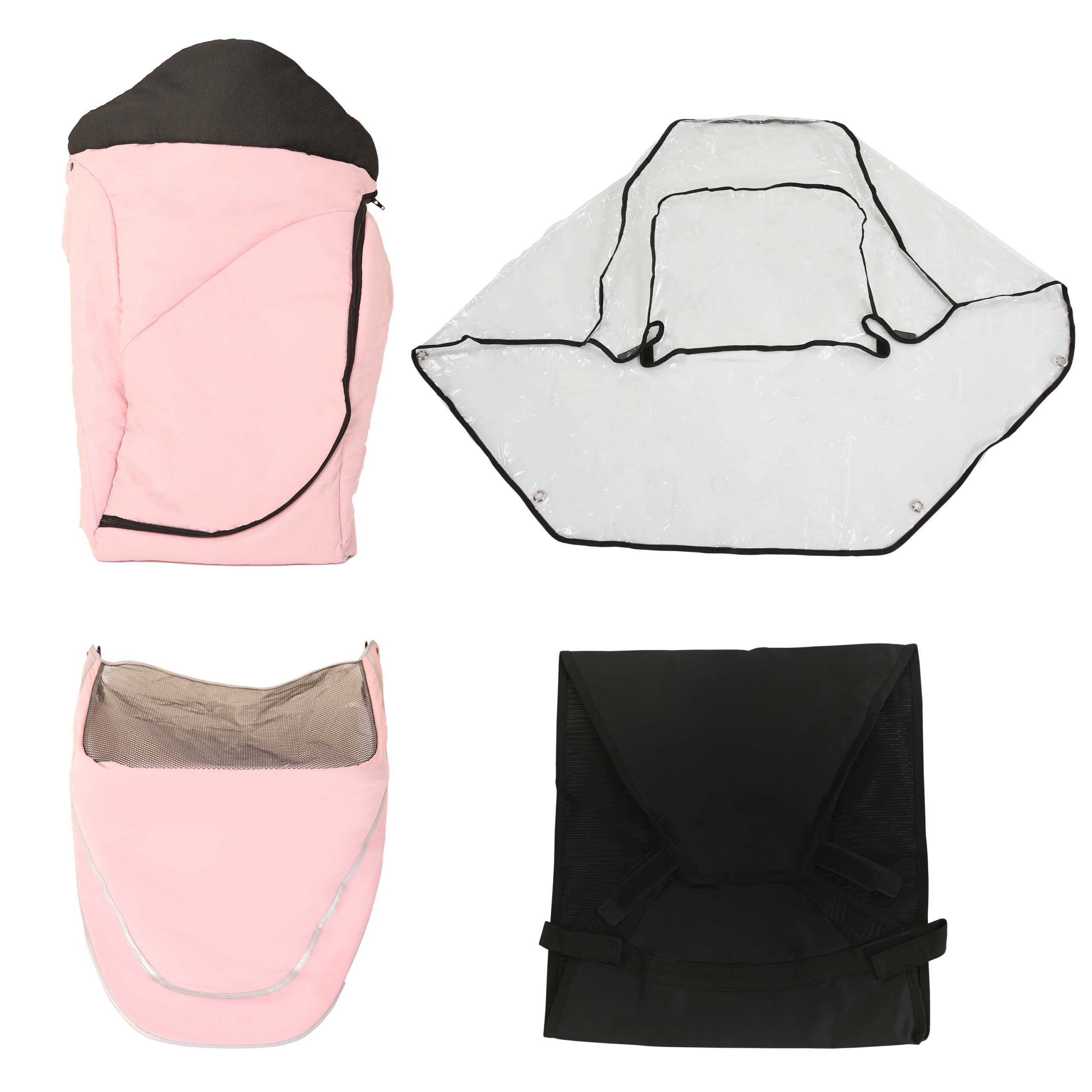 winter accessories pack pink