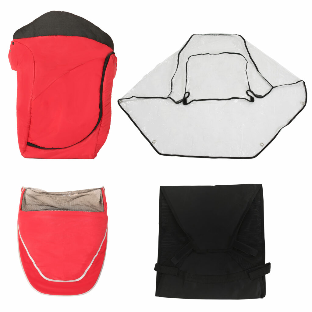 winter accessories pack red