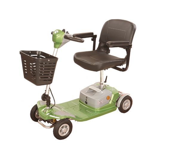 rascal luxe side back green