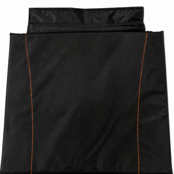 Seat pad, 45cm (18inch), orange stitch, for MQ Wheel Chairs